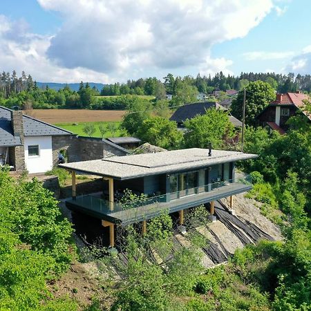 Modernes Ferienhaus Mit Panoramablick Rosegg Bagian luar foto